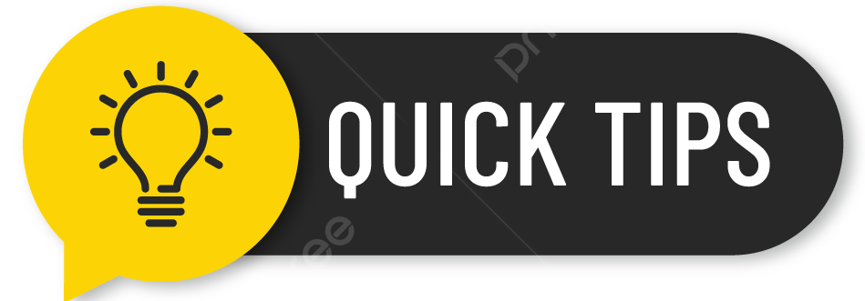 Quick Tip